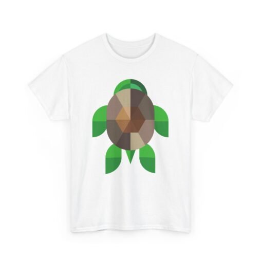 🐢🔷 Polygon Sea Turtle Unisex T-Shirt – Modern Geometry Meets Ocean Vibes - Image 10