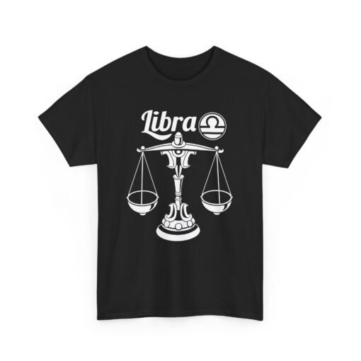 Balanced Vibes – Libra Zodiac Unisex Tee - Image 10