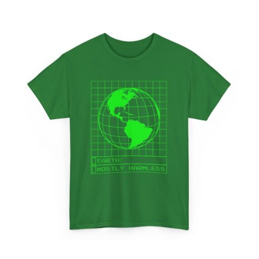Mostly Harmless – Unisex Earth Retro Computer Tee - Image 14