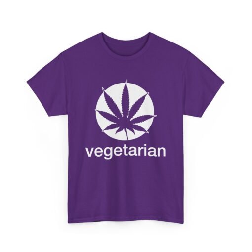 🌿🥦 Vegetarian Unisex T-Shirt – Powered by Plants (Sort Of) - Image 20
