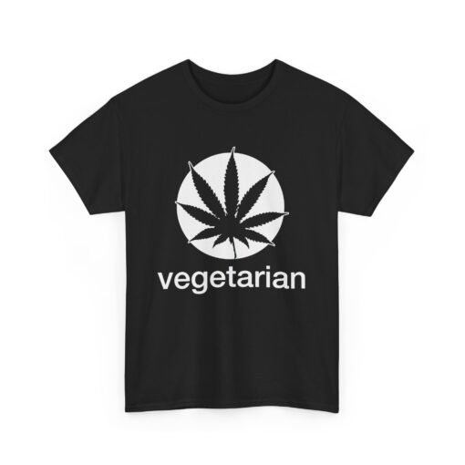 🌿🥦 Vegetarian Unisex T-Shirt – Powered by Plants (Sort Of) - Image 11