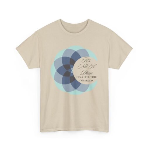 🌕🔷 It’s Not a Phase, It’s a Full-Time Obsession Unisex T-Shirt – Lunar Love in Polygon Style - Image 13