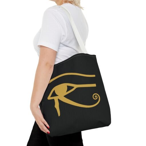 Eye of Horus Tote Bag – Ancient Symbol, Everyday Style - Image 8