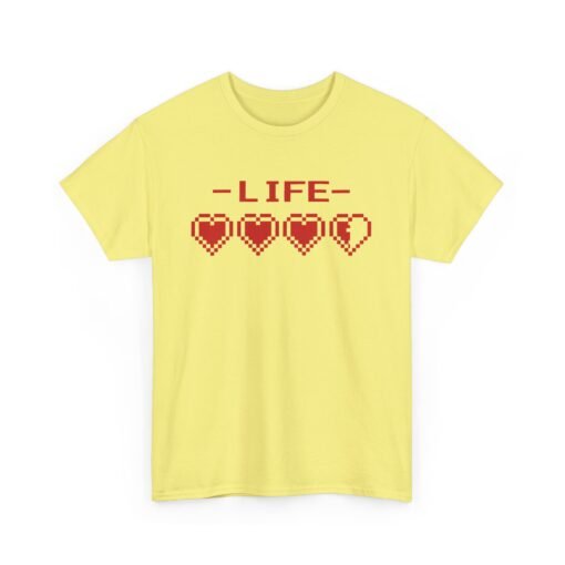 ❤️🕹 LIFE Unisex T-Shirt – 8-Bit Health, Full Power Style - Image 16
