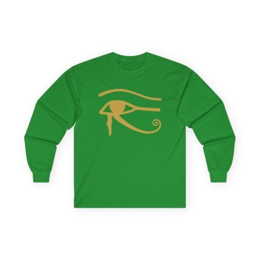 Eye of Horus Unisex Long Sleeve T-Shirt – Ancient Protection, Modern Style - Image 7