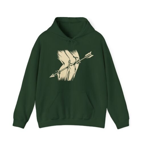 "Arrow to the Knee" Unisex Hoodie – Gamer Inside Joke - Image 7