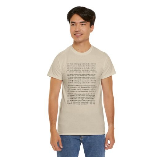 All Work No Play – The Shining-Inspired Unisex T-Shirt - Image 6