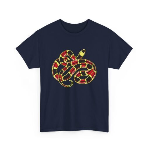 🐍🔥 Curled Coral Snake Unisex T-Shirt – Dangerously Stylish, Naturally Bold - Image 19
