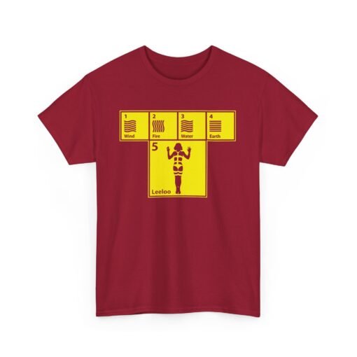 🌪️🌊🔥🌍✨ Elemental Chart Unisex T-Shirt – Wind, Water, Fire, Earth... and Leeloo - Image 21