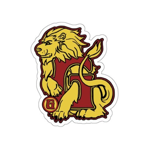 🦁 House of Lion Outdoor Sticker – Stick Your Courage Anywhere - Image 16