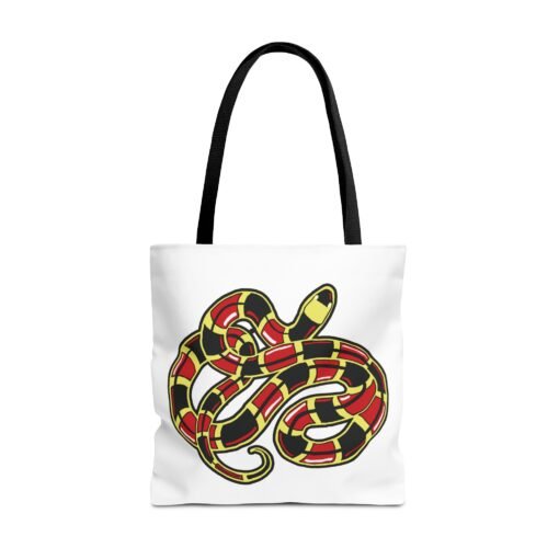 Curled Coral Snake Tote Bag – Wild Style On the Go - Image 4