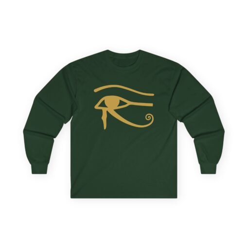 Eye of Horus Unisex Long Sleeve T-Shirt – Ancient Protection, Modern Style - Image 6