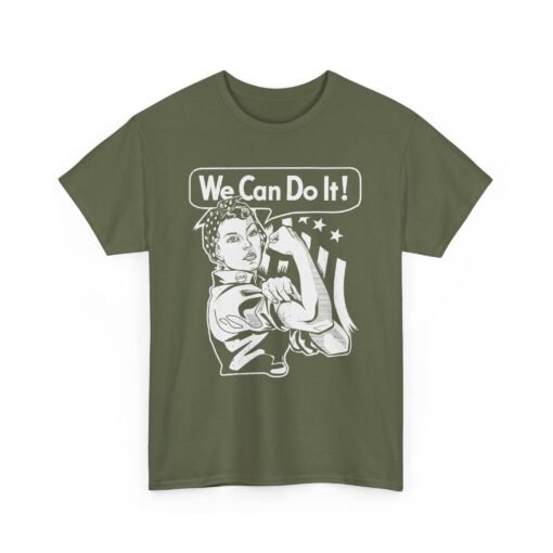 💪🌟 We Can Do It! Unisex T-Shirt – Classic Strength, Timeless Style - Image 13