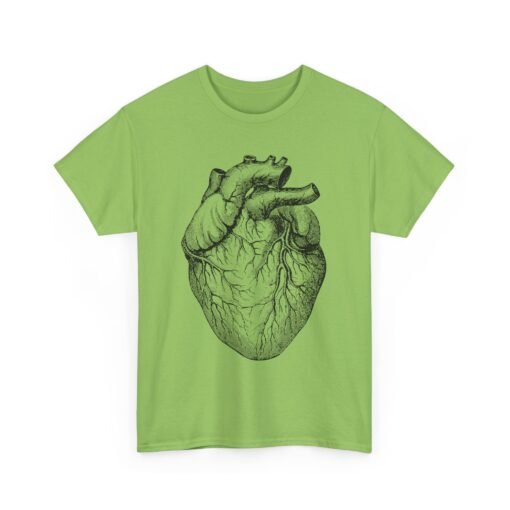 Wear Your Heart (Literally) – Unisex Anatomical Heart T-Shirt - Image 15