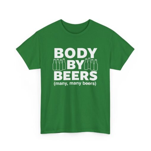 🍻💪 Body By Beers Unisex T-Shirt – Fueled by Foam & Fun - Image 15