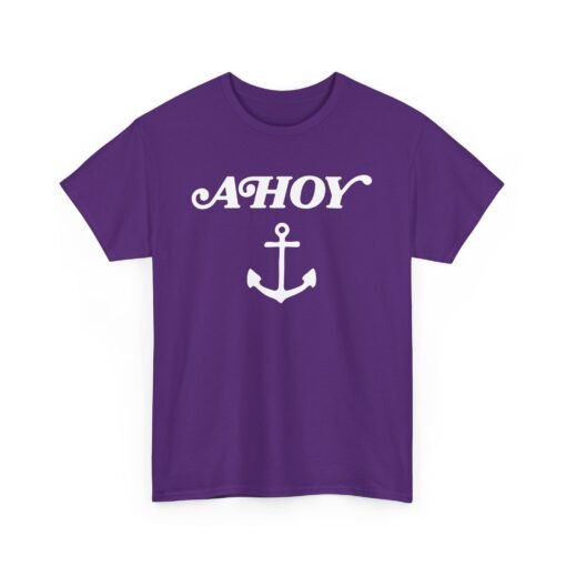 ⚓️ Ahoy Unisex T-Shirt – Drop Anchor in Style - Image 20