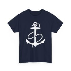 Anchored in Style – Unisex Nautical Anchor Tee