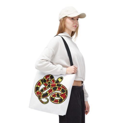 Curled Coral Snake Tote Bag – Wild Style On the Go - Image 6