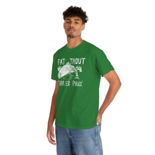 🎣👕 Fat Trout Trailer Park Unisex T-Shirt – Reel in the Weird - Image 4