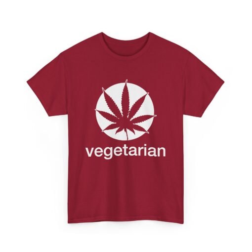 🌿🥦 Vegetarian Unisex T-Shirt – Powered by Plants (Sort Of) - Image 21