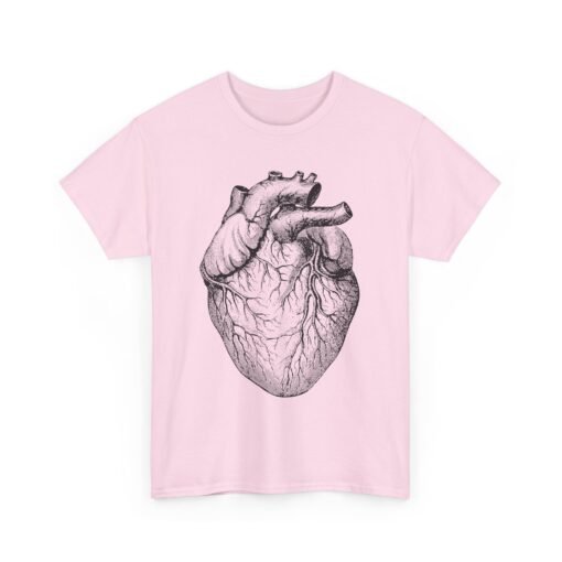 Wear Your Heart (Literally) – Unisex Anatomical Heart T-Shirt - Image 18