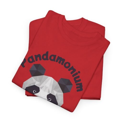 🐼💥 Pandamonium in Progress Unisex T-Shirt – Chaos Has Never Been Cuter - Image 2