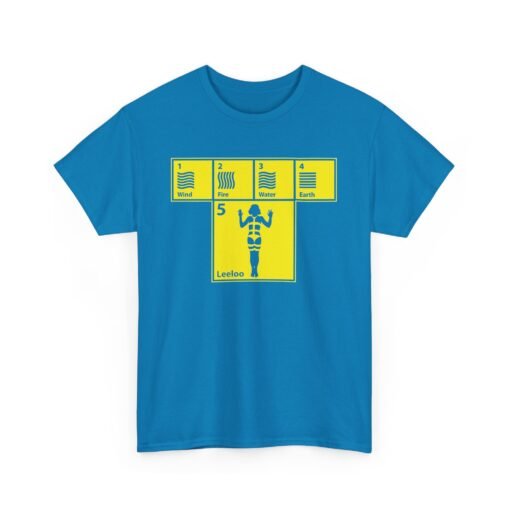 🌪️🌊🔥🌍✨ Elemental Chart Unisex T-Shirt – Wind, Water, Fire, Earth... and Leeloo
