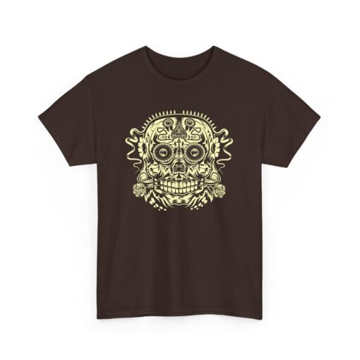 Ace of Spades Sugar Skull Unisex T-Shirt – Bold & Badass - Image 11