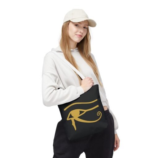 Eye of Horus Tote Bag – Ancient Symbol, Everyday Style - Image 7