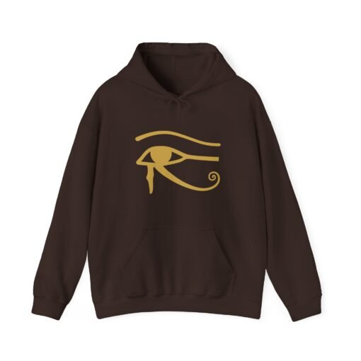 Eye of Horus Unisex Hoodie – Ancient Protection Meets Modern Style - Image 18