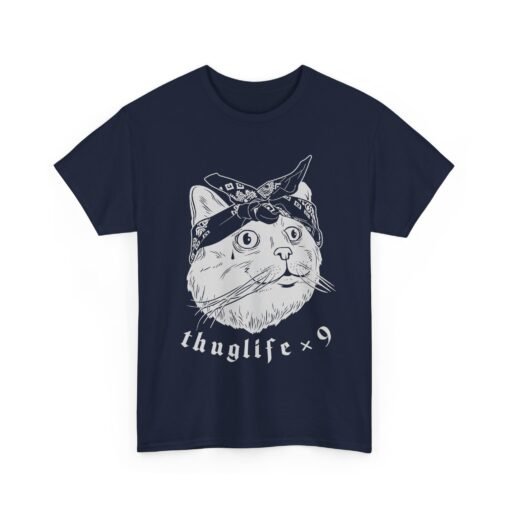 😼🎤 Thuglife x9 Unisex T-Shirt – Street Smarts, Cat Style - Image 17