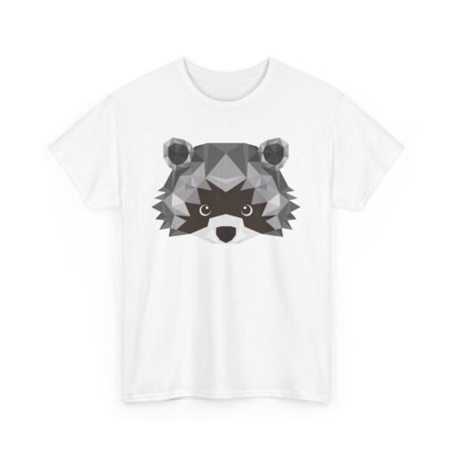 🦝🔷 Polygon Raccoon Face Unisex T-Shirt – Clever, Curious, and Cool - Image 12