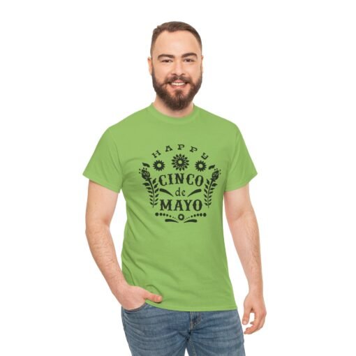 🎉🌮 Happy Cinco De Mayo Unisex T-Shirt – Fiesta Mode: ON - Image 3