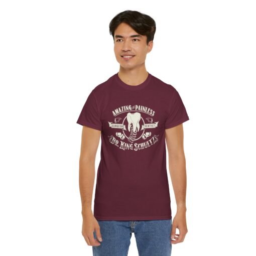 🦷 Dr. King Schultz Surgeon Dentist Unisex T-Shirt – Old-Fashioned Charm Meets Tarantino Style - Image 6
