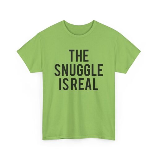 🧸💤 The Snuggle Is Real Unisex T-Shirt – Cozy Vibes Only - Image 17