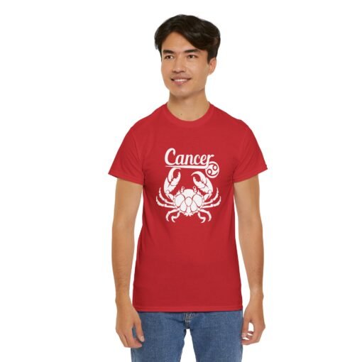 Cosmic Crab Vibes – Cancer Zodiac Unisex Tee - Image 6