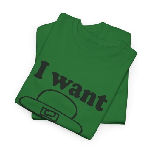 I Want The Gold! Unisex T-Shirt – The Legendary Crichton Leprechaun - Image 6