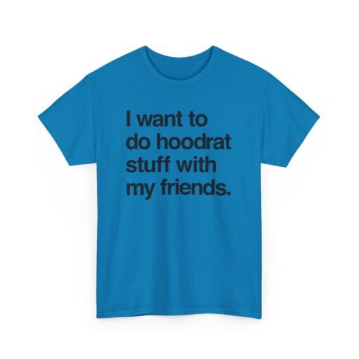 🧢🔥 "I Want To Do Hoodrat Stuff With My Friends" Unisex T-Shirt - Image 19