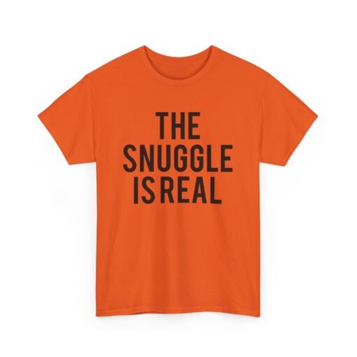 🧸💤 The Snuggle Is Real Unisex T-Shirt – Cozy Vibes Only - Image 14