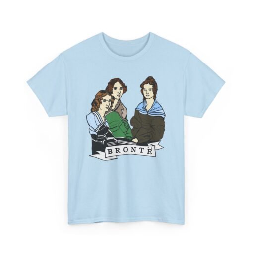 📚 Bronte Sisters Unisex T-Shirt – Gothic Queens of Classic Lit - Image 17