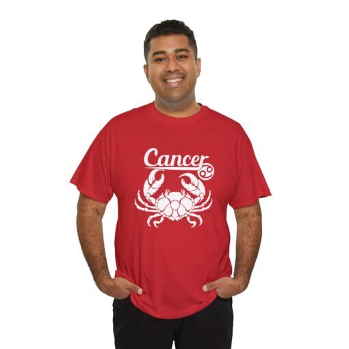Cosmic Crab Vibes – Cancer Zodiac Unisex Tee - Image 4