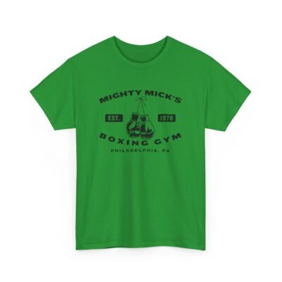 Mighty Mick’s Throwback Tee – Unisex Boxing Gym Shirt