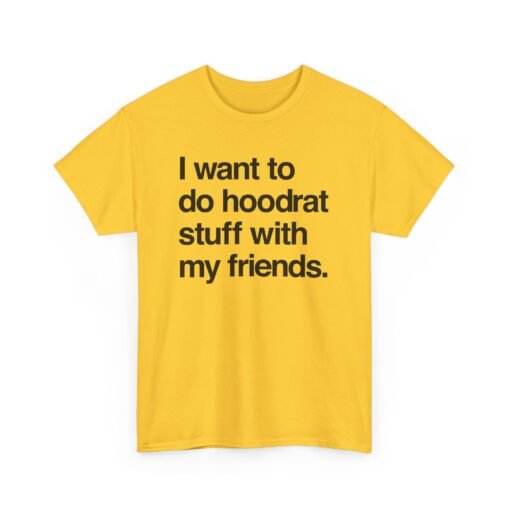 🧢🔥 "I Want To Do Hoodrat Stuff With My Friends" Unisex T-Shirt - Image 15
