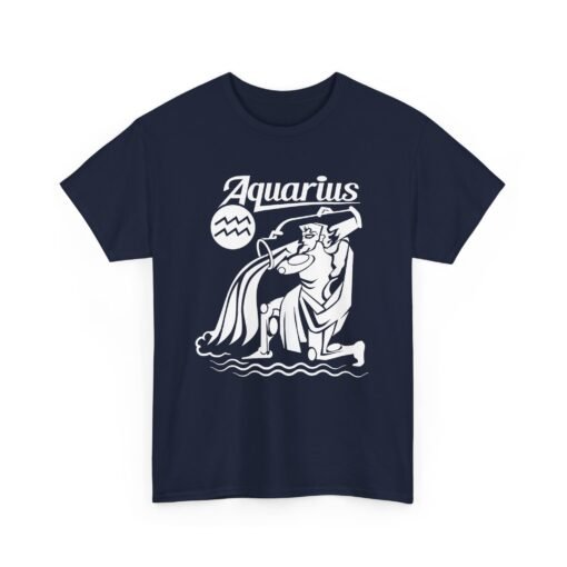 ♒✨ Aquarius Vibes Unisex T-Shirt – Bold, Brilliant, Unapologetically You - Image 18