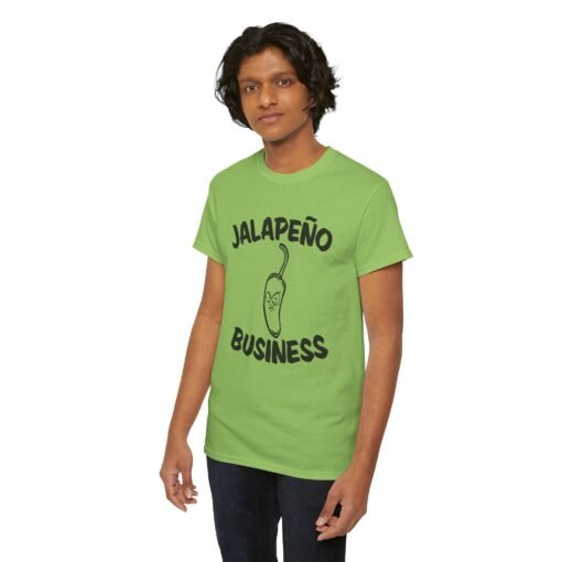 🌶😠 Jalapeño Business Unisex T-Shirt – Spicy Attitude, Extra Sass - Image 6
