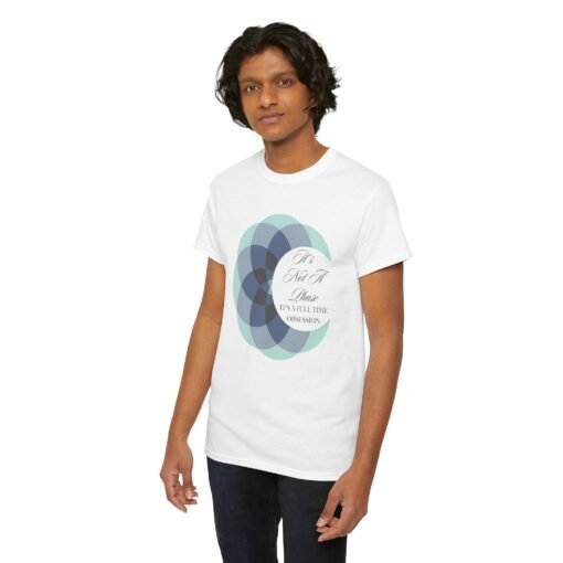 🌕🔷 It’s Not a Phase, It’s a Full-Time Obsession Unisex T-Shirt – Lunar Love in Polygon Style - Image 6