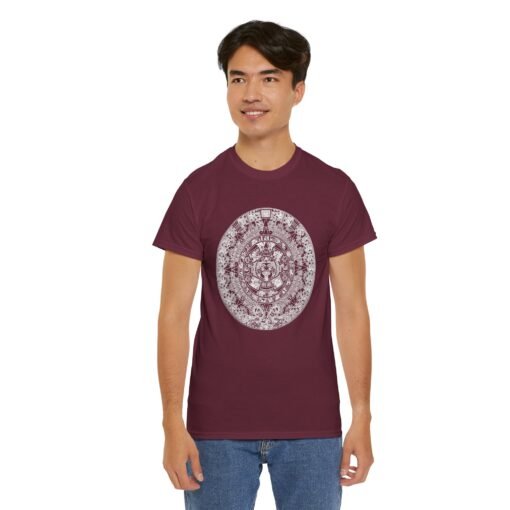 Aztec Calendar | Unisex | Heavy Cotton | T-Shirt | Mayan | Celestial | History - Image 7