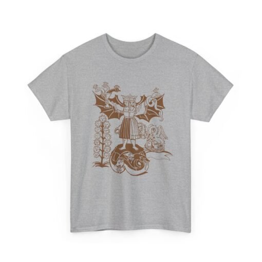 ⚗️📜 Medieval Alchemy Unisex T-Shirt – Ancient Wisdom, Timeless Style - Image 13