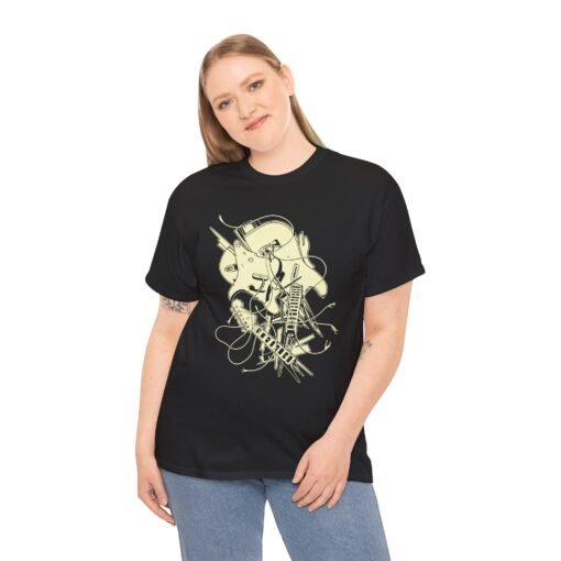 🎸💥 Shred Happens Unisex T-Shirt – Smash the Silence - Image 3