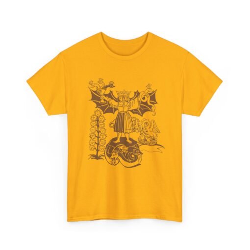 ⚗️📜 Medieval Alchemy Unisex T-Shirt – Ancient Wisdom, Timeless Style - Image 14